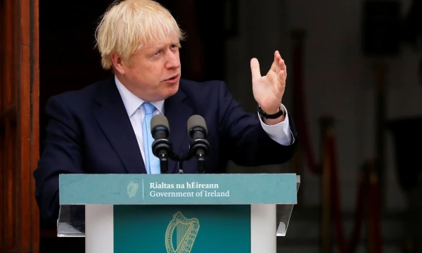 Borisas Johnsonas, JK premjeras. Philo Noble („Reuters“ / „Scanpix“) nuotr. 