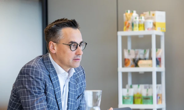 „Auga Group“ generalinis direktorius Kęstutis Juščius. Juditos Grigelytės (VŽ) nuotr.