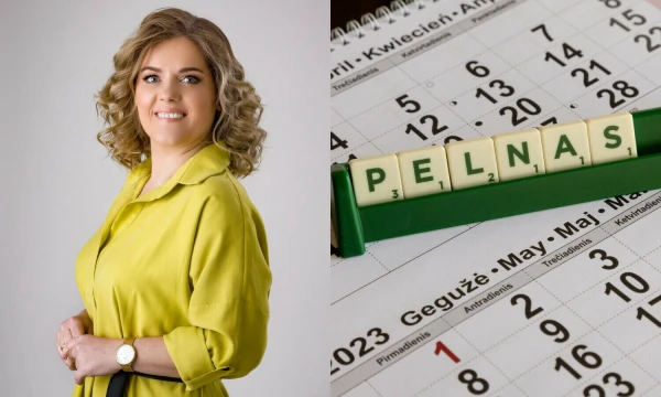 Anželika Stalmačonokienė, „Buhalterės.lt“ vyr. buhalterė. VŽ koliažas.