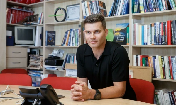 Šarūnas Stepukonis, buvęs „BaltCap Infrastructure Fund“ partneris. Juditos Grigelytės (VŽ) nuotr.