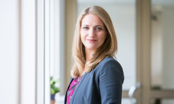 Jekaterina Rojaka, DNB banko vyriausioji ekonomistė Baltijos šalims, ekonominių tyrimo departamento vadovė, finansų analitikė. Juditos Grigelytės (VŽ) nuotr.