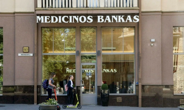 „Medicinos banko“ pastatas Vilniuje. Vladimiro Ivanovo (VŽ) nuotr.
