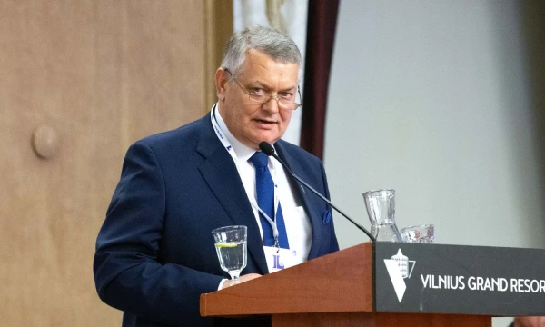 Naujasis Romas Austinskas, naujasis „Linavos“ prezidentas. Juditos Grigelytės (VŽ) nuotr.