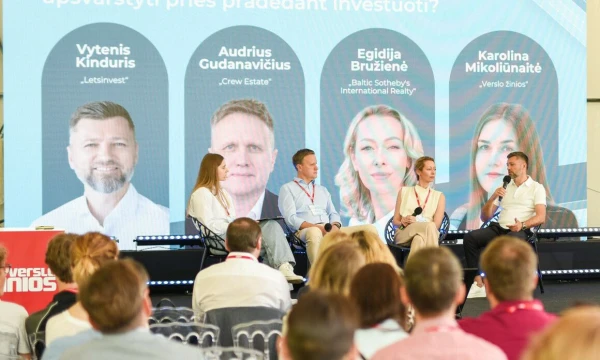 „Verslo žinių“ organizuotas „Investuotojų festivalis“. R. Galadausko nuotr.