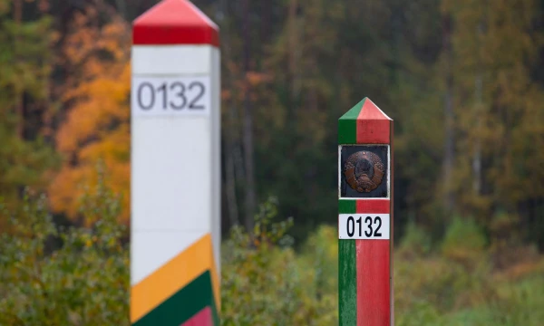 Lietuvos-Baltarusijos pasienis ties Latežeriu. Juditos Grigelytės (VŽ) nuotr.