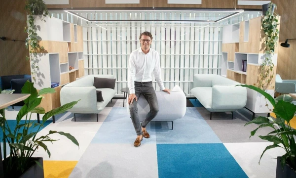 Marius Ivanauskas, „Telia Global Services Lithuania” vadovas: „Man patinka savo komandoje turėti žmonių, kurie išmano dalykus daug geriau už mane: taip galiu nuolat auginti savo kompetencijas.“ Juditos Grigelytės (VŽ) nuotr.