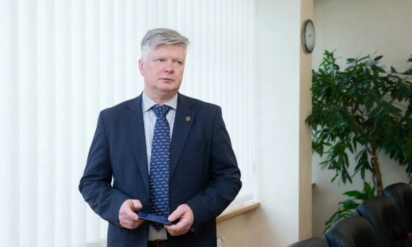 Kęstutis Navickas, žemės ūkio ministras. Juditos Grigelytės (VŽ) nuotr.