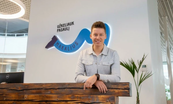 Rimvydas Širvinskas-Makalius, UAB „Traveldeals LT“ direktorius, kelionių portalo „Makalius.lt“ įkūrėjas. Juditos Grigelytės (VŽ) nuotr.