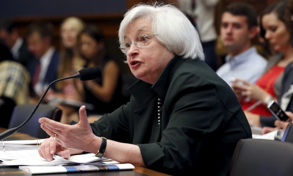 Federal Reserve Board Chairwoman Janet Yellen testifies before a House Financial Services committee hearing on "Monetary Policy and the State of the Economy" on Capitol Hill in Washington July 15, 2015. REUTERS/Yuri Gripas