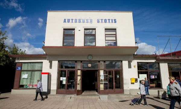 Panevėžio autobusų stotis. Juditos Grigelytės (VŽ) nuotr.