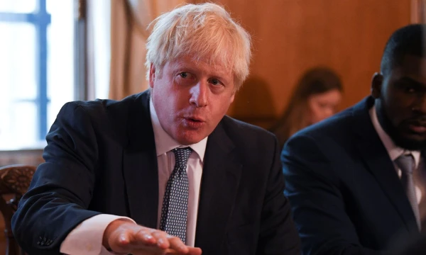 Borisas Johnsonas, JK premjeras. 
Danielio Lealo-Olivaso („Reuters“ / „Scanpix“) nuotr. 