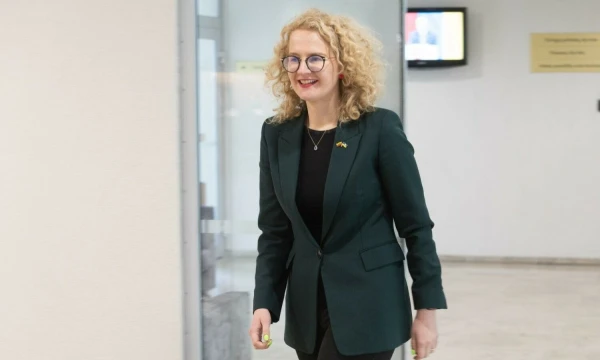 Aušrinė Armonaitė, ekonomikos ir inovacijų ministrė. Juditos Grigelytės (VŽ) nuotr.