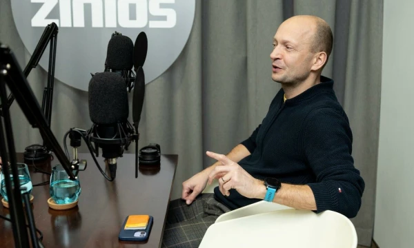 Dr. Nerijus Mačiulis, „Swedbank“ vyriausiasis ekonomistas. Vladimiro Ivanovo (VŽ) nuotr.
