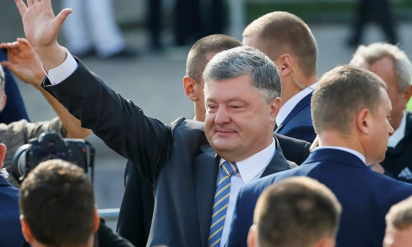 Ukrainos prezidentas Petro Porošenka. Glebo Garaničiaus („Reuters“ / „Scanpix“) nuotr.