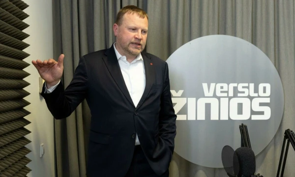 Gerimantas Bakanas, „Vilniaus šilumos tinklų“ vadovas. Juditos Grigelytės (VŽ) nuotr.