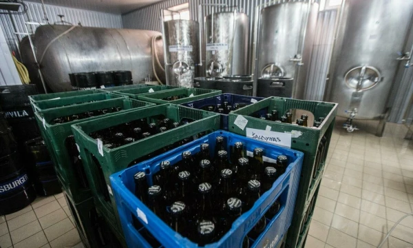 Alaus gamyba UAB „Panevėžio alus“. Juditos Grigelytės (VŽ) nuotr.