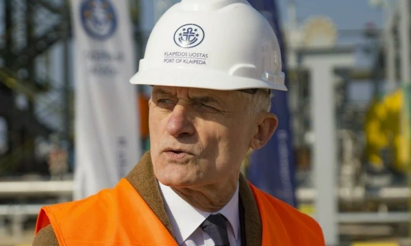 Klaipėdos valstybinio jūrų uosto direkcijos generalinis direktorius Algis Latakas. Algimanto Kalvaičio nuotr.