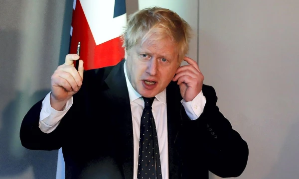 Borisas Johnsonas, JK užsienio politikos vadovas. Kirsty Wigglesworth (Reuters / Scanpix) nuotr.