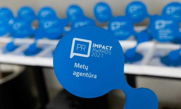 „PR Impact Awards 2021“. Įmonės nuotr.