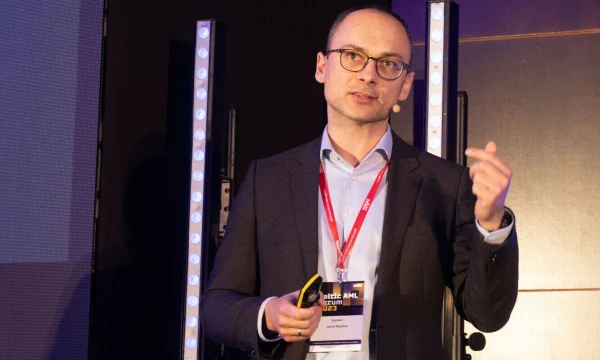 Janis Kaulins, EY neteisėtų veiksmų tyrimų ir verslo skaidrumo bei klimato kaitos ir tvarumo paslaugų partneris Baltijos šalyse. Nuotr. VŽ J. Grigelytė.