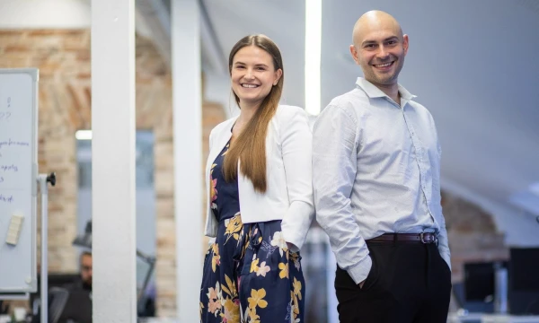 Irmanto Gelūno nuotr. M. Šidlauskaitė, UAB „Cogastro“ vadovė, kartu su verslo partneriu A. Bartkevič sėkmingai plečia veiklą ir ieško naujų darbuotojų.
