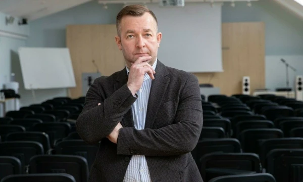 Ramūnas Vilpišauskas, Vilniaus universiteto Tarptautinių santykių ir politikos mokslų instituto Jean Monnet profesorius. Juditos Grigelytės (VŽ) nuotr.