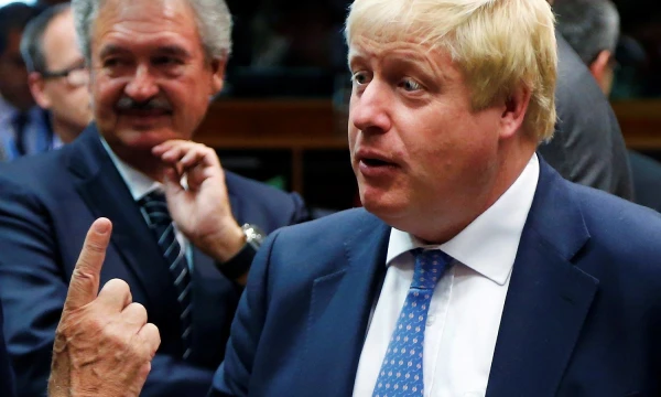 Borisas Johnsonas, JK užsienio reikalų sekretorius. „Reuters“ / „Scanpix“ nuotr. 
