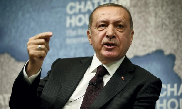 Recepas Tayyipas Erdoganas, Turkijos prezidentas, vizito Londone metu. Henrio Nichollso („Reuters“ / „Scanpix“) nuotr.