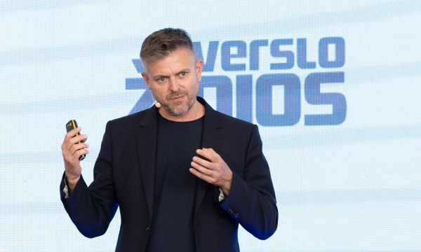 Ilja Laursas, rizikos kapitalo fondo „Nextury Ventures“ vadovas. Juditos Grigelytės (VŽ) nuotr.