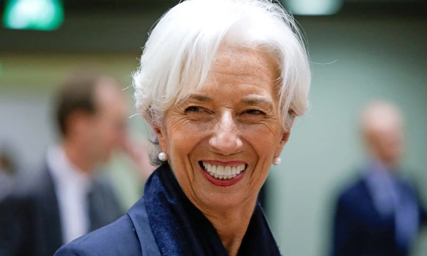 Naujoji ECB prezidentė Christine Lagarde. Aris Oikonomou (AFP / „Scanpix“) nuotr.  