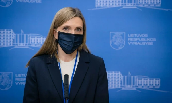 Agnė Bilotaitė, vidaus reikalų ministrė. Dariaus Janučio (LRVK) nuotr.