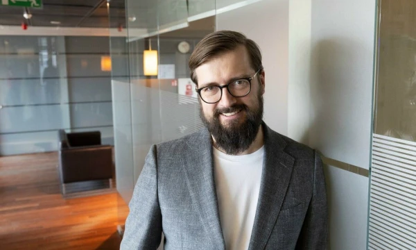 Marius Galdikas, UAB „ConnectPay“ vadovas. Juditos Grigelytės (VŽ) nuotr.