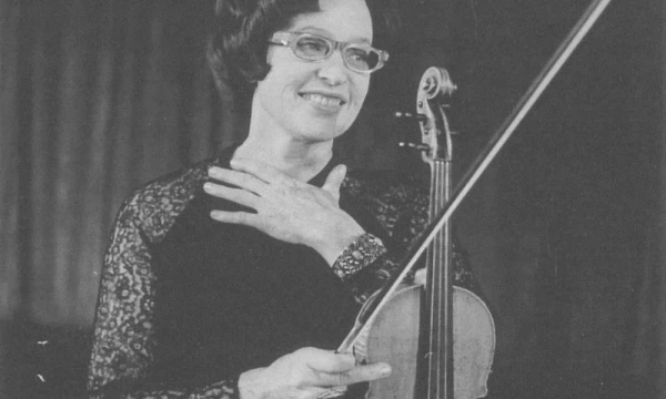 K. Kalinauskaitė daug metų grojo antruoju smuiku legendiniame Lietuvos kvartete. „Septynių meno dienų“ archyvo nuotr.