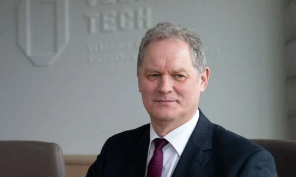 Romualdas Kliukas, „Vilnius Tech“ universiteto rektorius. Vladimiro Ivanovo (VŽ) nuotr.