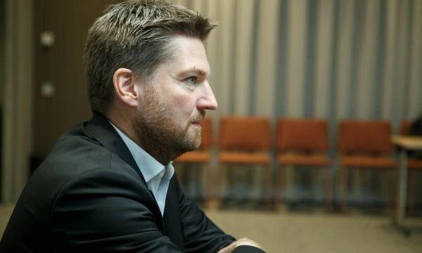 Florian Hoos: „Žinios tvarumo temoje taps privalomos per artimiausius 5–10 metų“. Vladimiro Ivanovo (VŽ) nuotr.