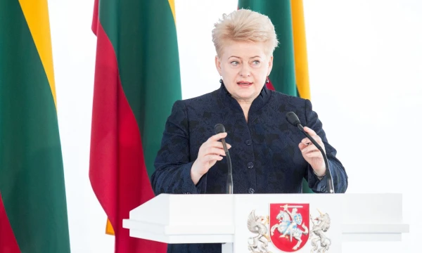 Prezidentė Dalia Grybauskaitė. Juditos Grigelytės (VŽ) nuotr.