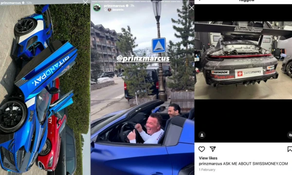 Prinzas Marcusas ir su „iSun“ susijusios bendrovės. VŽ koliažas.