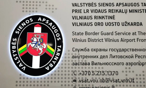 Įvairūs logotipai. Vladimiro Ivanovo (VŽ) nuotr.