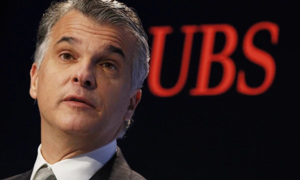 Sergio Ermottis, UBS banko vykdomasis direktorius.Michaelo Buholzero („Reuters“/„Scanpix“) nuotr.
