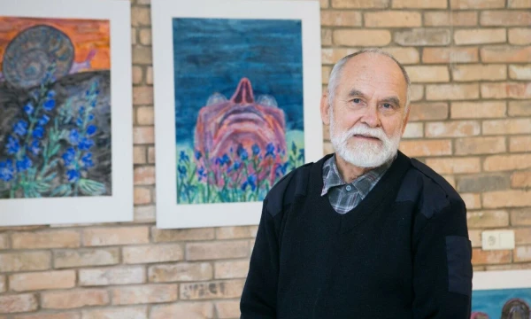 Dailininkas Valentinas Antanavičius. Juditos Grigelytės (VŽ) nuotr.