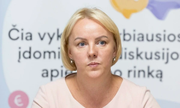 Inga Balnanosienė, Užimtumo tarnybos direktorė. Juditos Grigelytės (VŽ) nuotr.