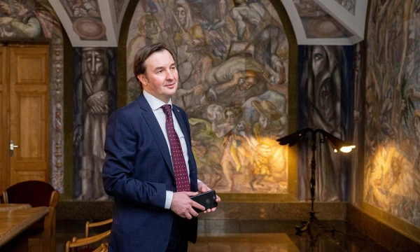 Rimvydas Petrauskas, Vilniaus universiteto rektorius. Juditos Grigelytės (VŽ) nuotr.