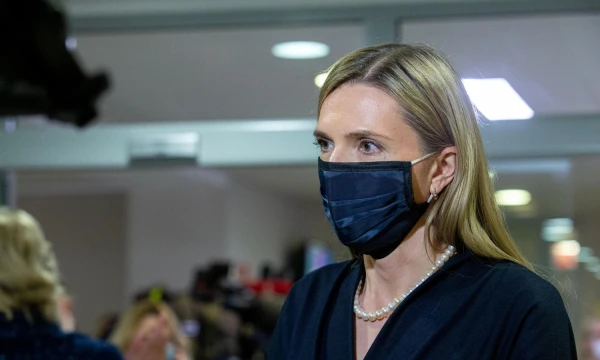 Agnė Bilotaitė, vidaus reikalų ministrė. Juditos Grigelytės (VŽ) nuotr.
