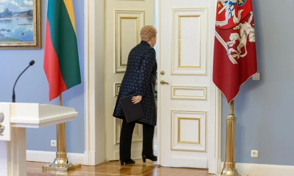 Dalia Grybauskaitė šią savaitę baigia dešimtmetį trukusį prezidentavimą. Juditos Grigelytės (VŽ) nuotr.
