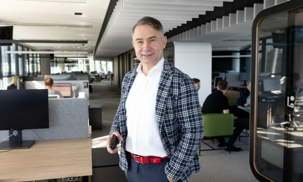 Petras Masiulis, „Tele 2“ vadovas Baltijos šalims. Juditos Grigelytės (VŽ) nuotr.