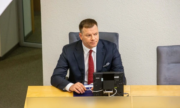 Vilius Šapoka, finansų ministras. Juditos Grigelytės (VŽ) nuotr.