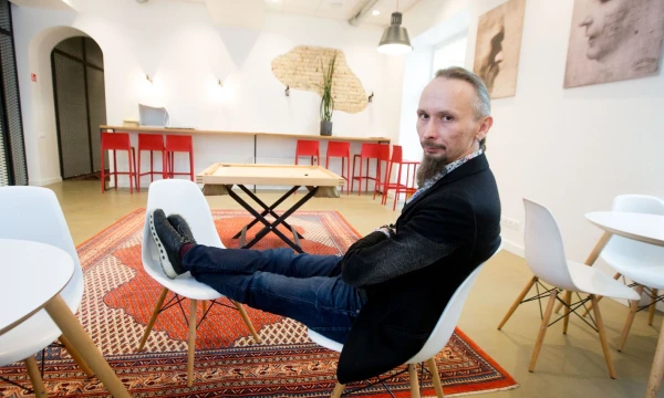 Vasaris Oržekauskas, „Inspired UM“ vadovas. Juditos Grigelytės (VŽ) nuotr.