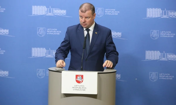 Premjeras Saulius Skvernelis dar nėra paskelbęs, ar dalyvaus prezidento rinkimuose, bet yra laikomas bene realiausiu potencialiu LVŽS kandidatu. Vladimiro Ivanovo (VŽ) nuotr.