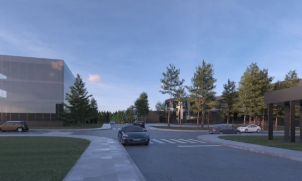 Vilniaus inovacijų pramonės parkas. Vizualizacija.