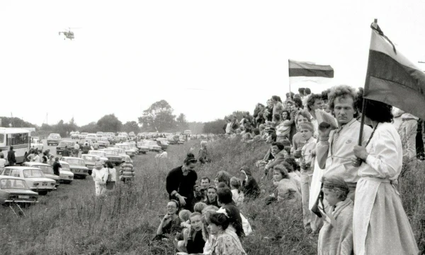 Baltijos kelias 2009 m. įtrauktas į UNESCO Pasaulio atminties sąrašą. Viktoro Kapočiaus / LCVA nuotr.